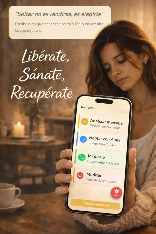Portada app Mente Detox herramienta de sanación emocional para mujeres