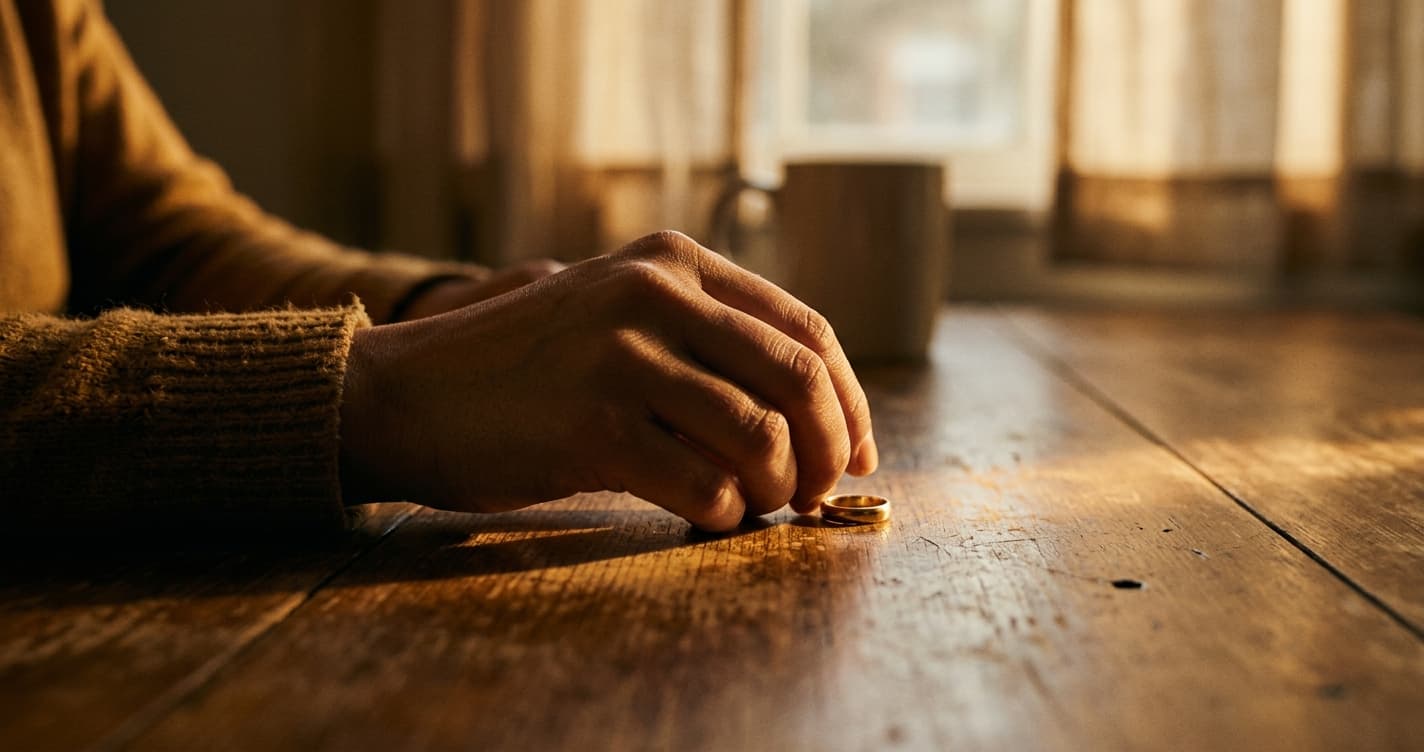 Mujer triste reflexionando sobre si su pareja es narcisista en una relación tóxica