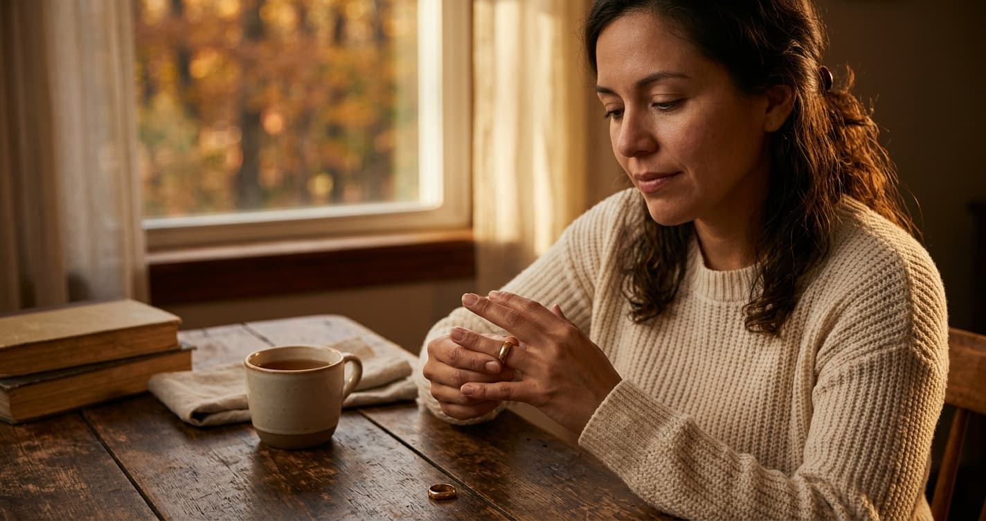 Mujer reflexionando sobre narcisista vulnerable caracteristicas en su relación