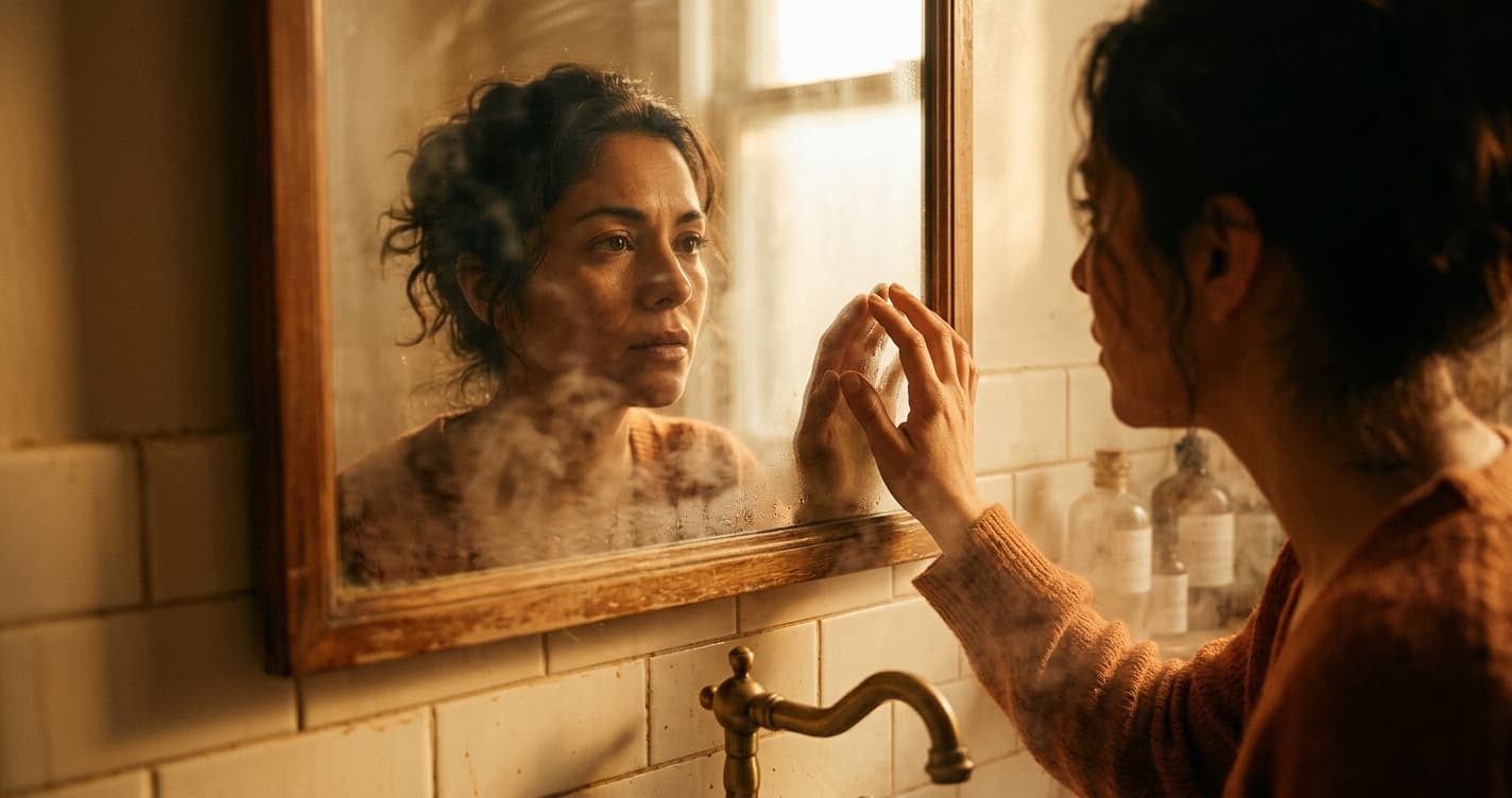Mujer reflexionando sobre por qué el narcisista vuelve a la relación tóxica