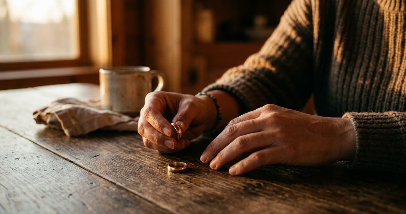 Mujer reflexionando sobre por qué el narcisista vuelve a su vida en una relación tóxica