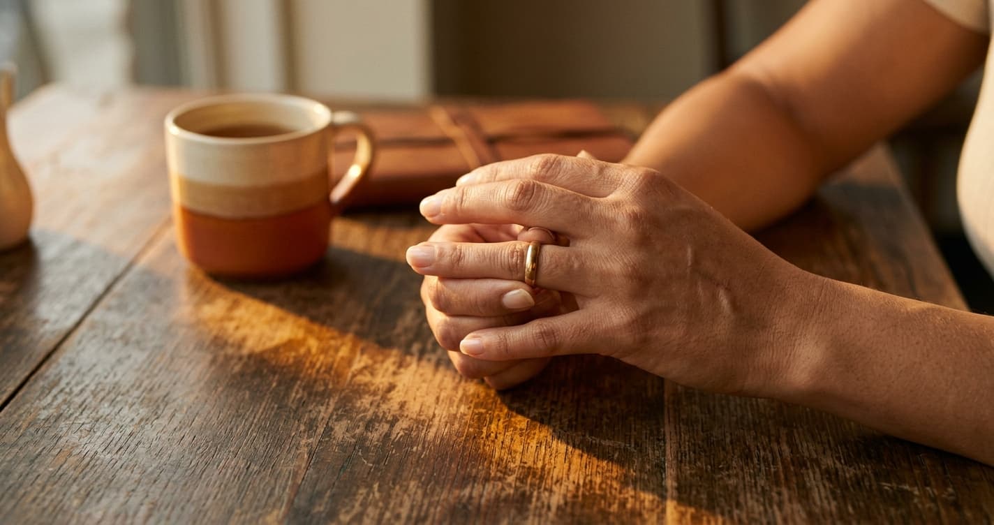 Mujer reflexionando sobre qué hacer si su pareja es narcisista, buscando apoyo y soluciones