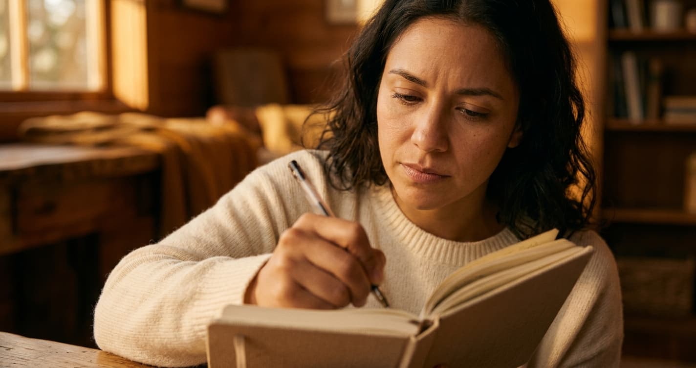 Mujer liberándose emocionalmente de un vínculo traumático en su relación