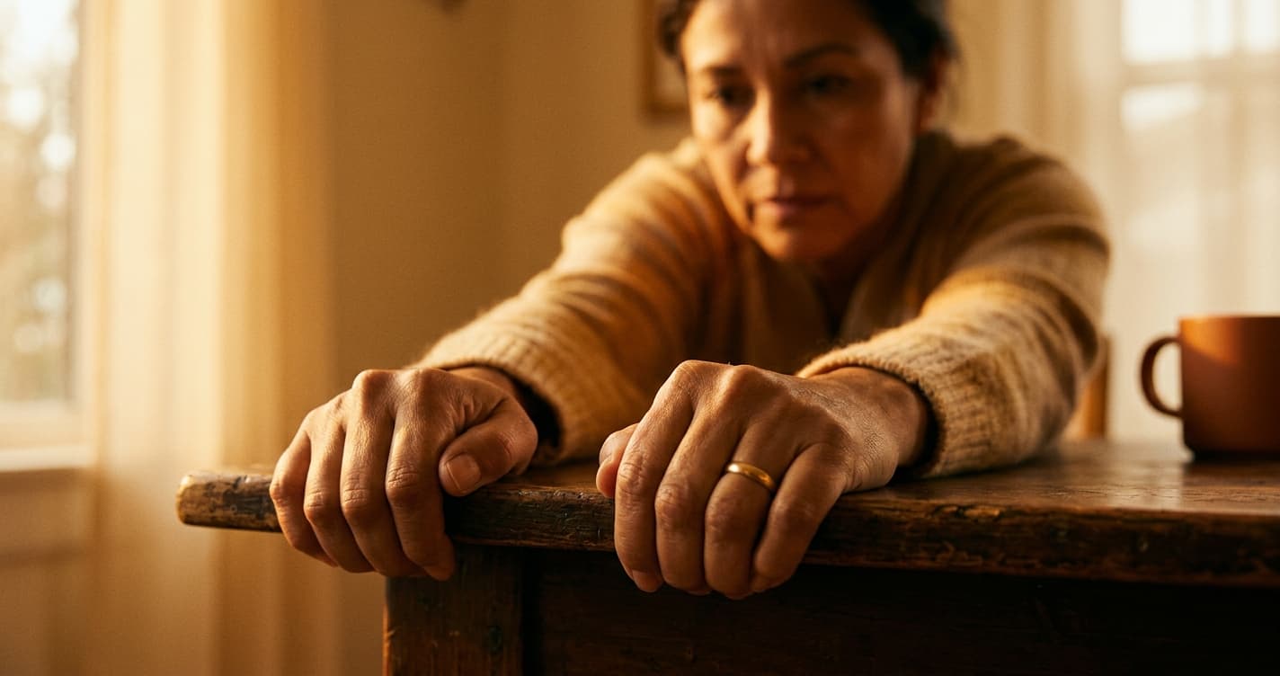 Mujer pensativa mostrando señales de codependencia emocional en relaciones tóxicas